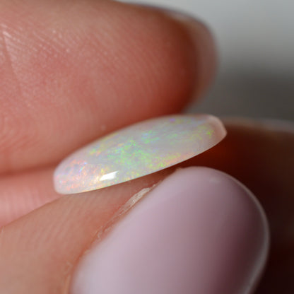 2.03ct Rainbow Ombre Crystal Oval