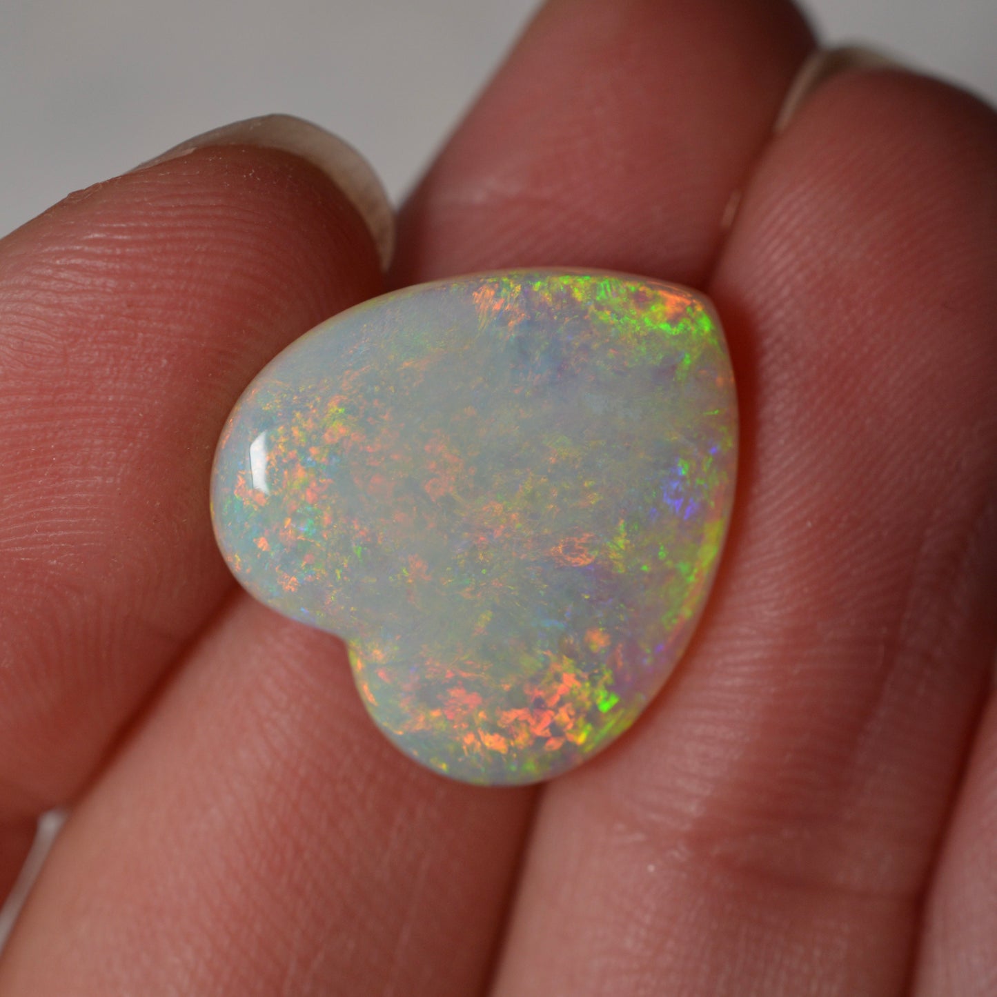 7.24ct Crystal Opal Heart