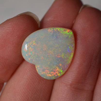 7.24ct Crystal Opal Heart