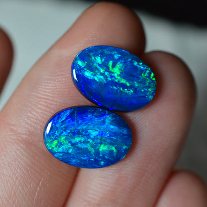 13.5mm Oval Doublet Pair
