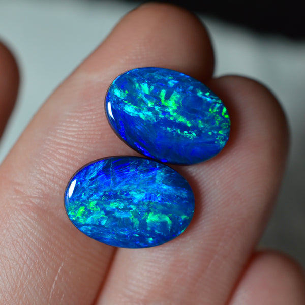 13.5mm Oval Doublet Pair