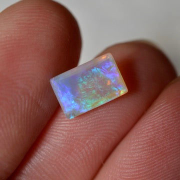 2.15ct Blue Purple Rectangular Crystal