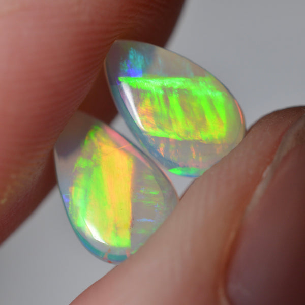 1.69ct Neon Symmetrical Drop Pair