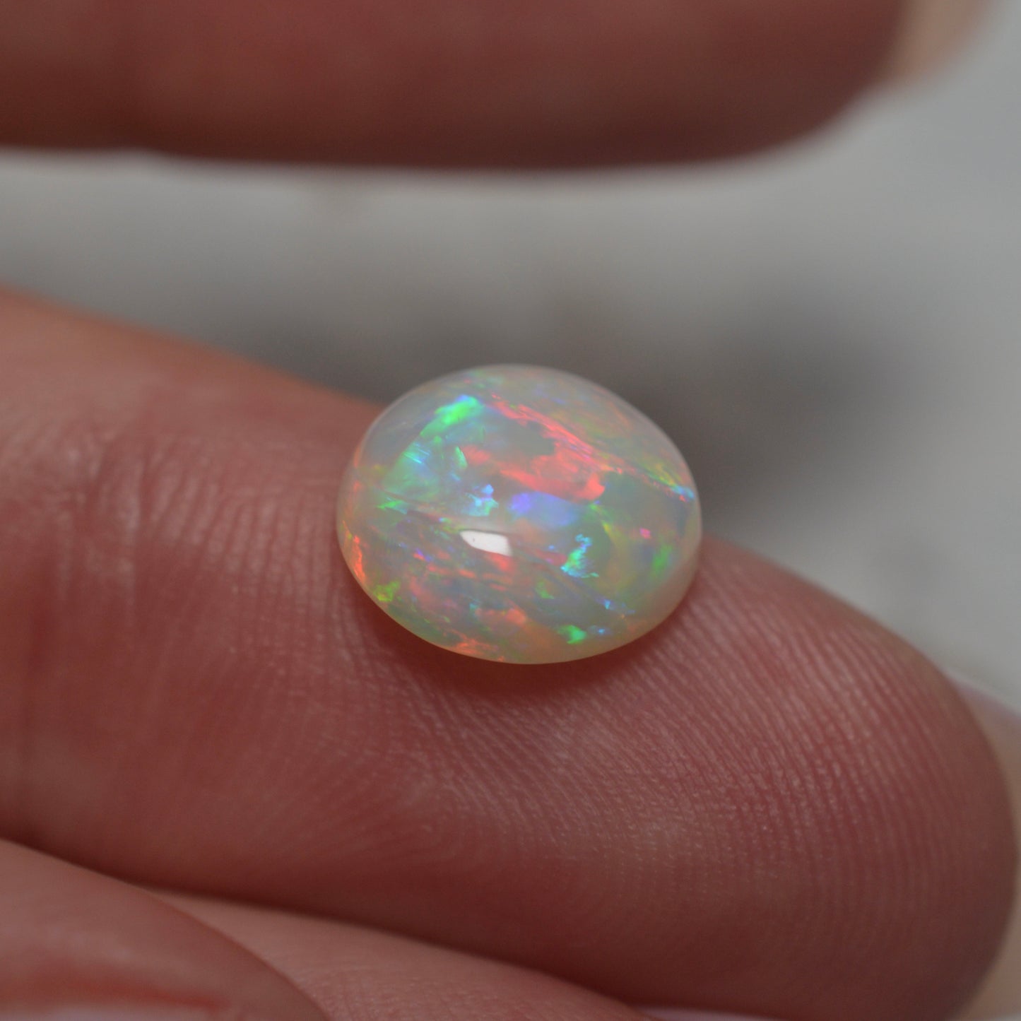 2.42ct Vivid Rainbow with hot Pink
