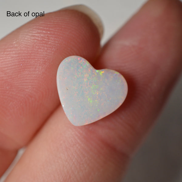 2ct Light Pinfire Heart