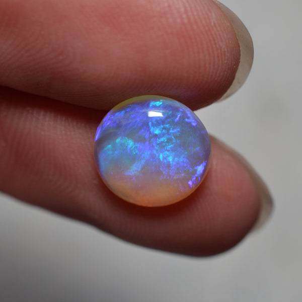 2.55ct Blue & Purple Crystal Round