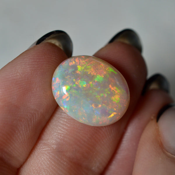 6.14ct Crystal Rainbow Oval