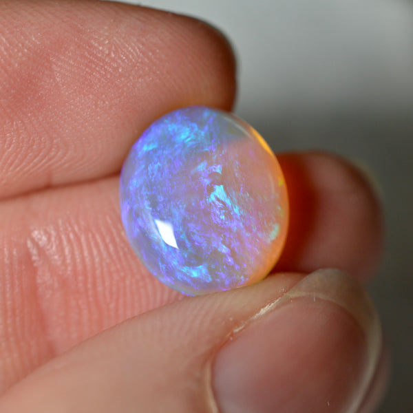 10ct Stunning Blue|Purple Crystal Pair