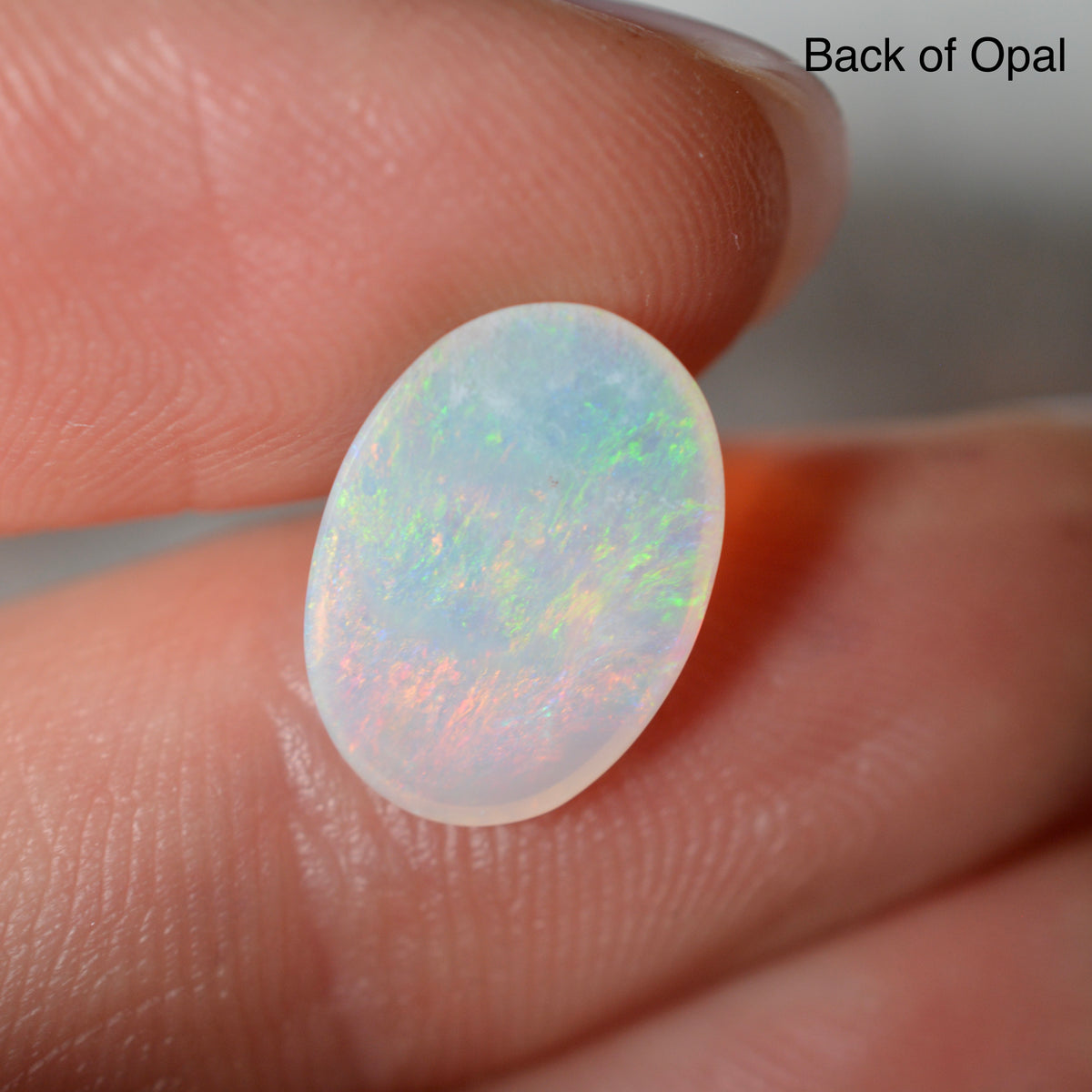 2.03ct Rainbow Ombre Crystal Oval