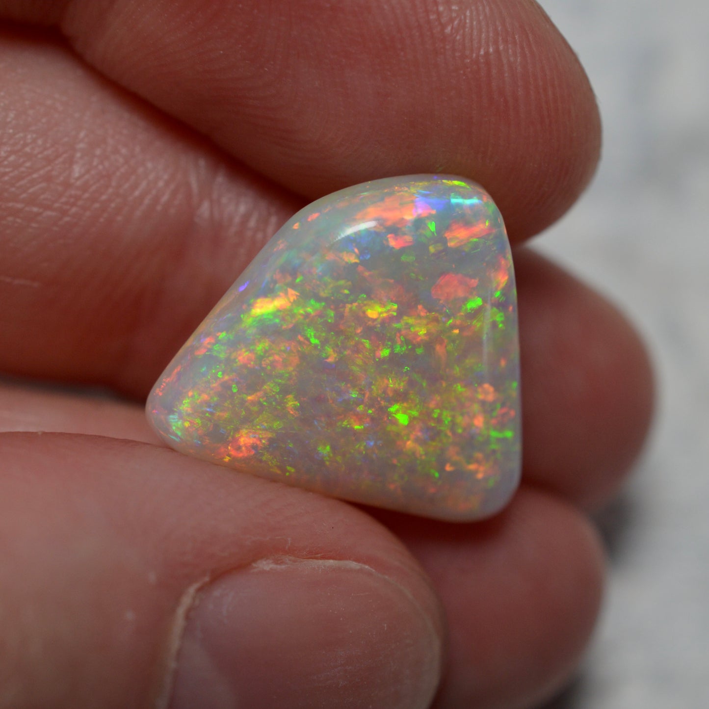 8.57ct Rainbow FreeForm
