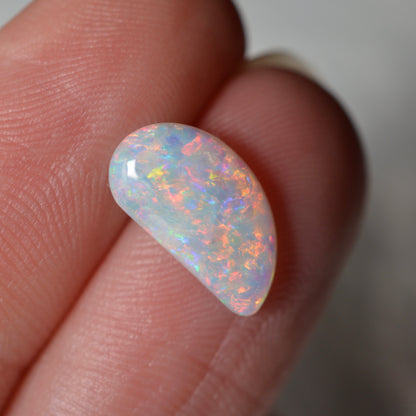 1.28ct Dreamy Pink Peach Tear Drop