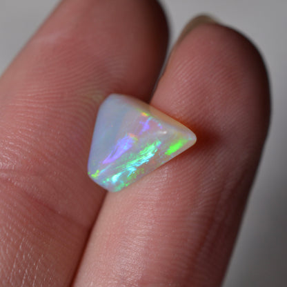 2.38ct Vivid Neon Triangular Crystal