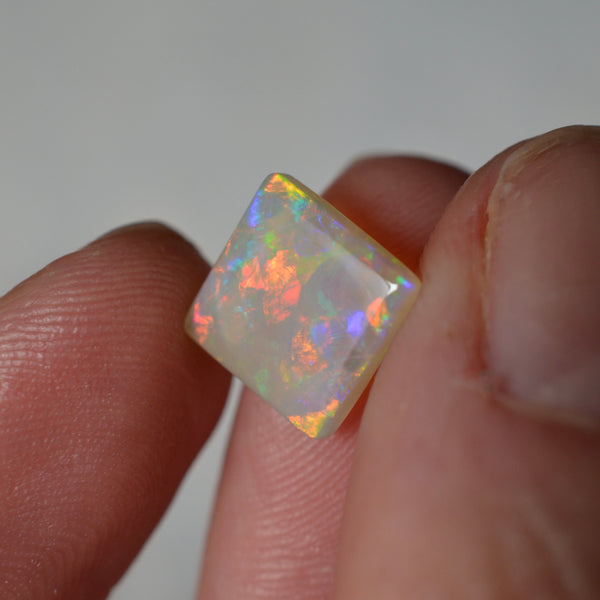 2.26ct Dark Crystal Rainbow Square