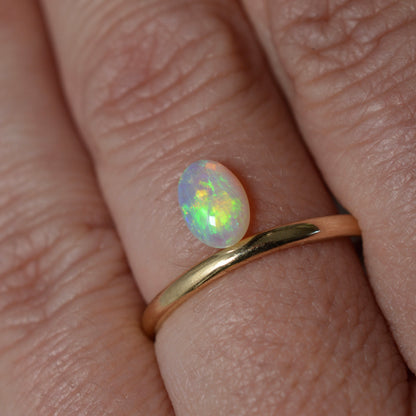 0.74ct Vivid Crystal Oval