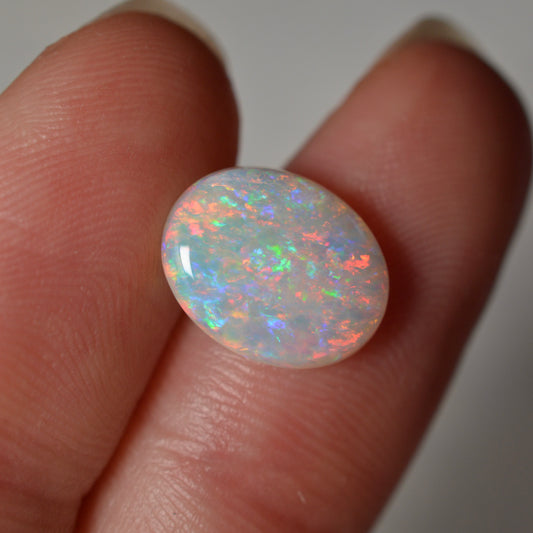 2.43ct Rainbow Pastel Ring Oval