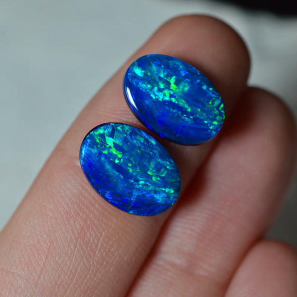 13.5mm Oval Doublet Pair