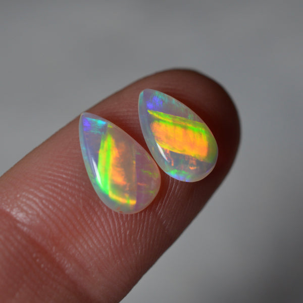 1.69ct Neon Symmetrical Drop Pair