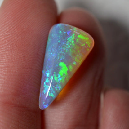 4.40ct Vivid Blue Crystal Triangular Drop