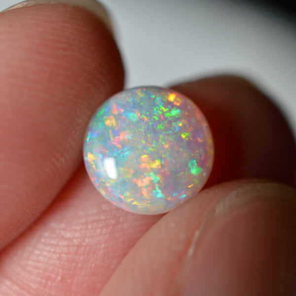 1ct Rainbow Glitter Round