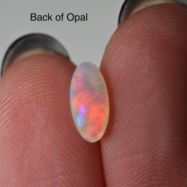 0.75ct Vvid Rainbow RED Crystal