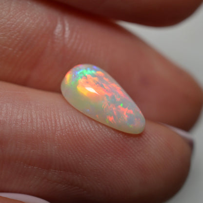 1.87ct Fire Red Tear Drop