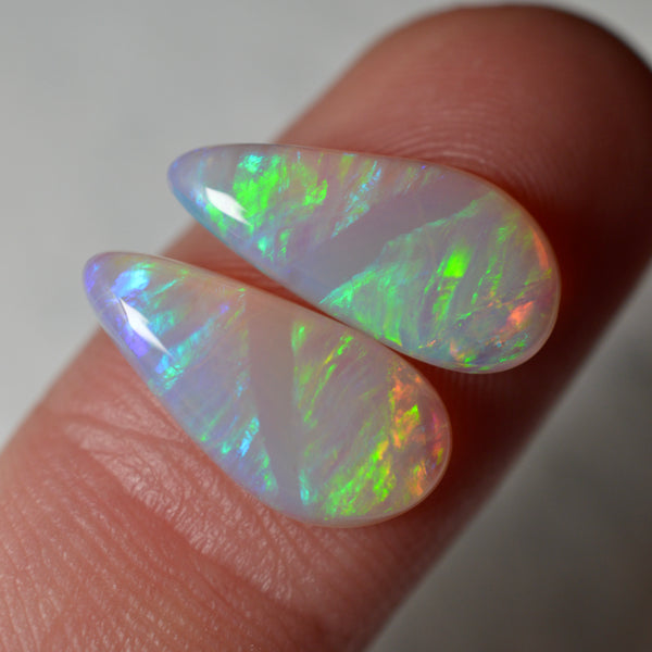 4.30ct Linear Pattern Pair