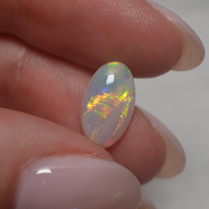 2.16ct Unique Purple & Gold Oval