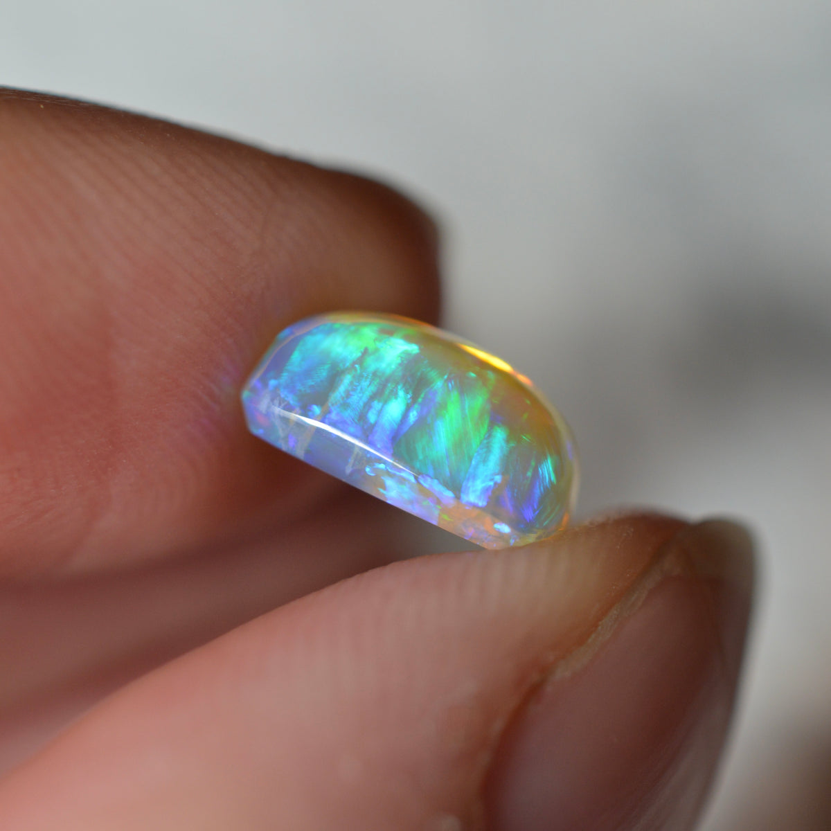 2.48ct Chunky Blue/Purple Rectangle