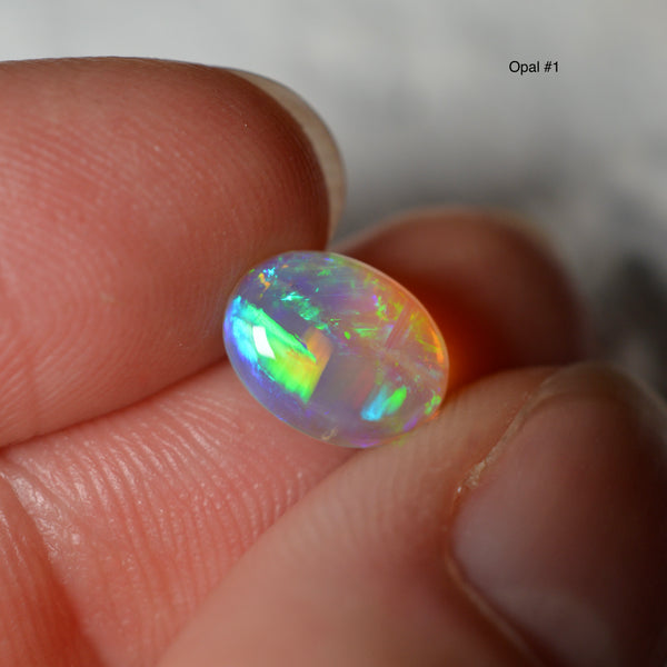 2.41ct Vivid (High Grade) Oval Pair