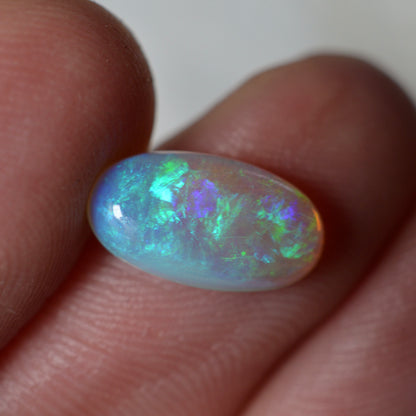 1.45ct Deep Blue Crystal Oval