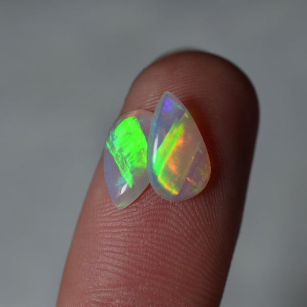 1.69ct Neon Symmetrical Drop Pair