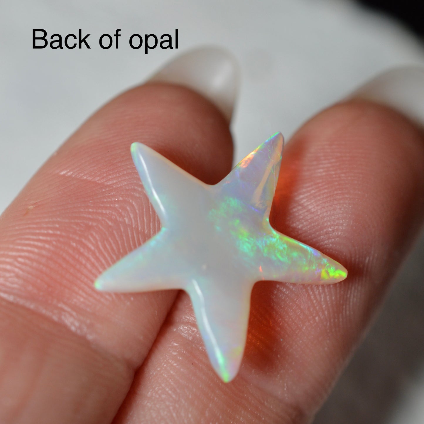 4.18ct Hand Carved Star