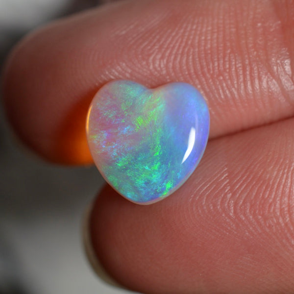 2.30ct Blue Crystal Heart