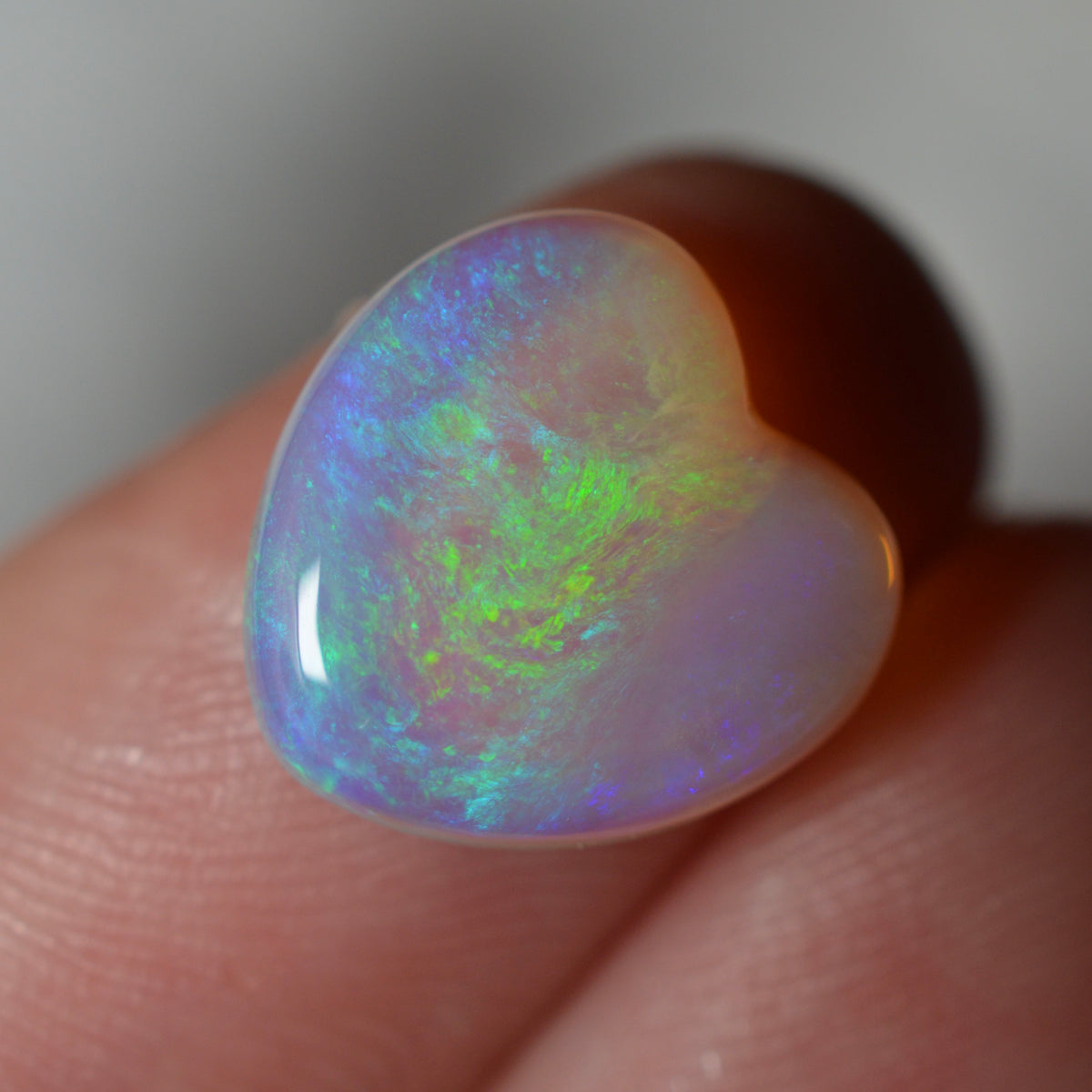 2.30ct Blue Crystal Heart