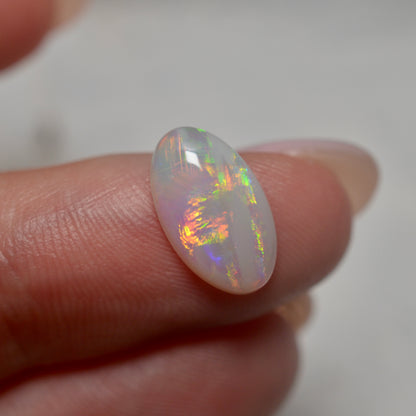 2.16ct Unique Purple & Gold Oval