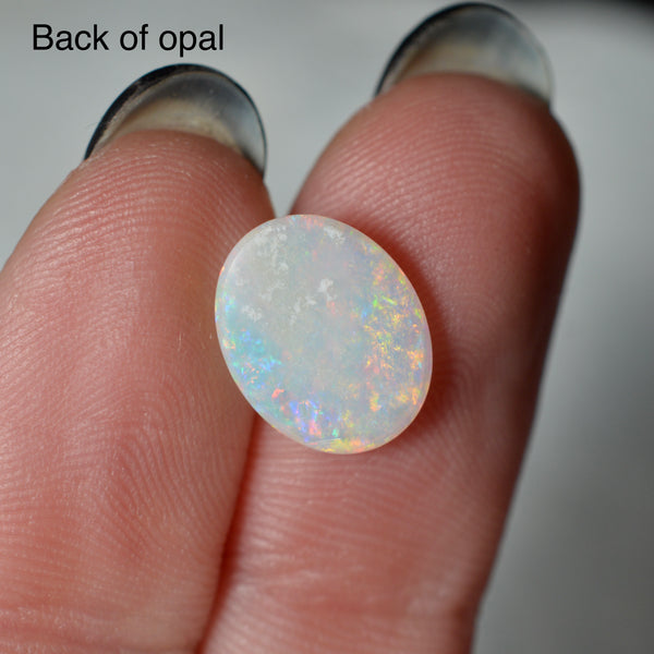 2.43ct Glitter Rainbow Oval