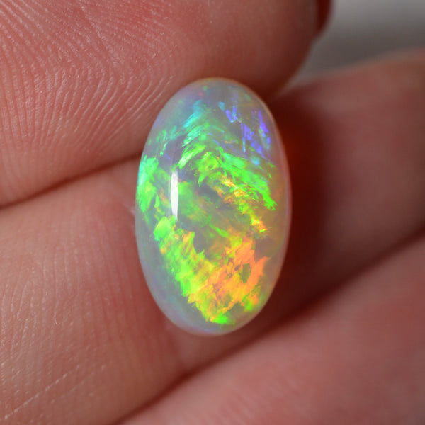 4.31ct Neon Straw Pattern Oval