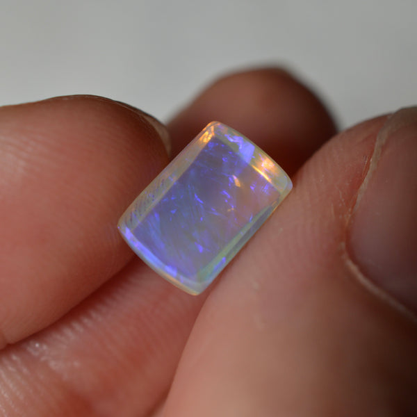 1.10ct Blue Purple Rectangular Crystal