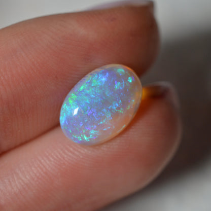 2.75ct Vivid Blue Crystal Oval