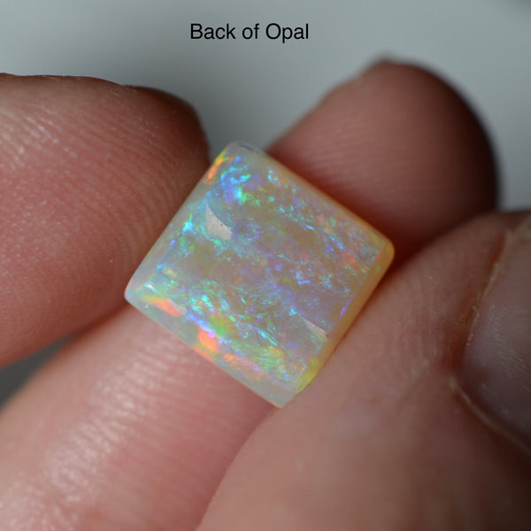 2.26ct Dark Crystal Rainbow Square