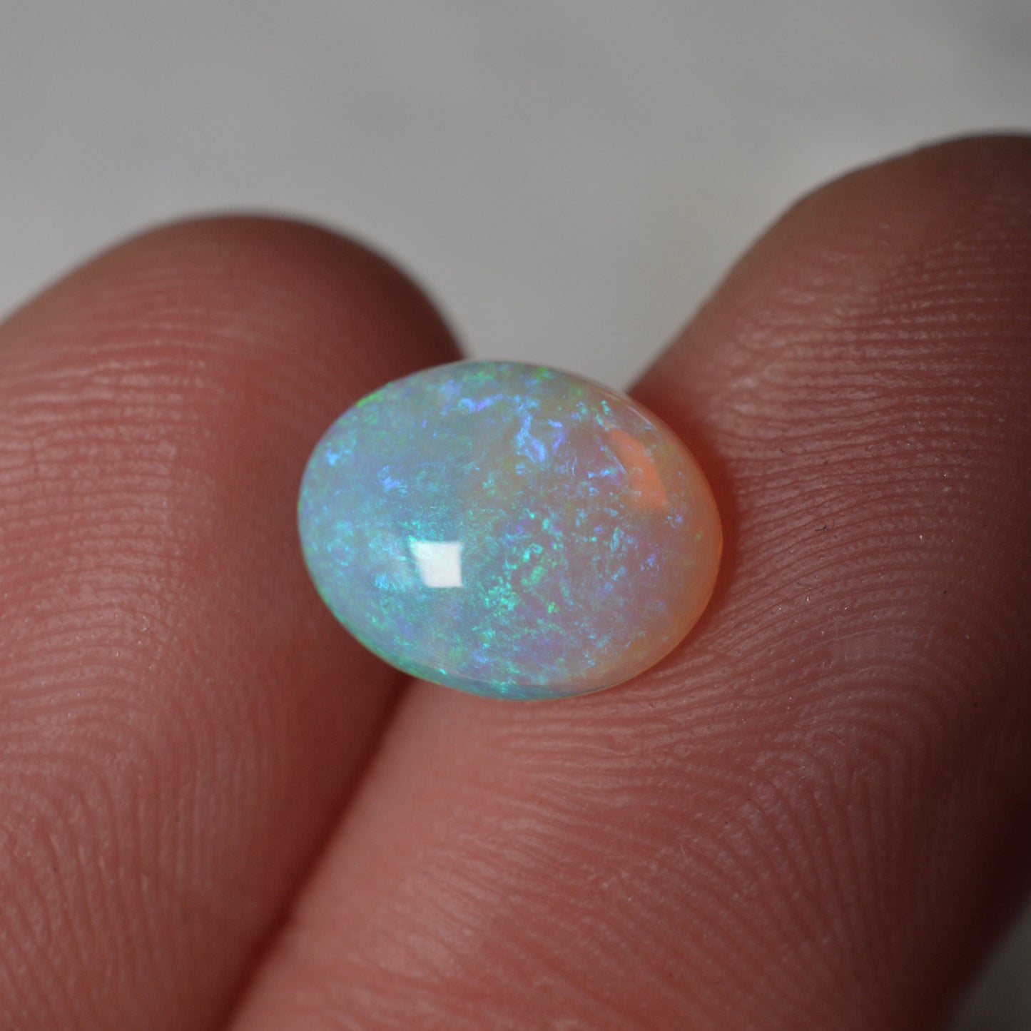 1.50ct Light Blue Oval