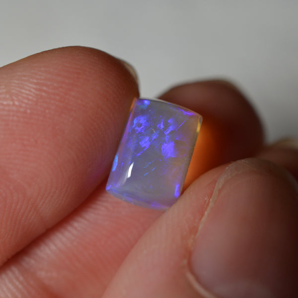 1.10ct Blue Purple Rectangular Crystal