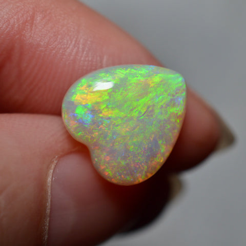 4.86ct Vivid Domed Heart