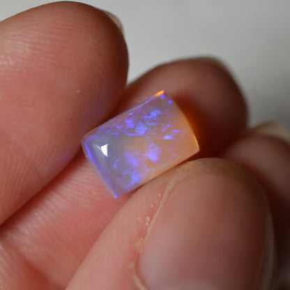 1.10ct Blue Purple Rectangular Crystal