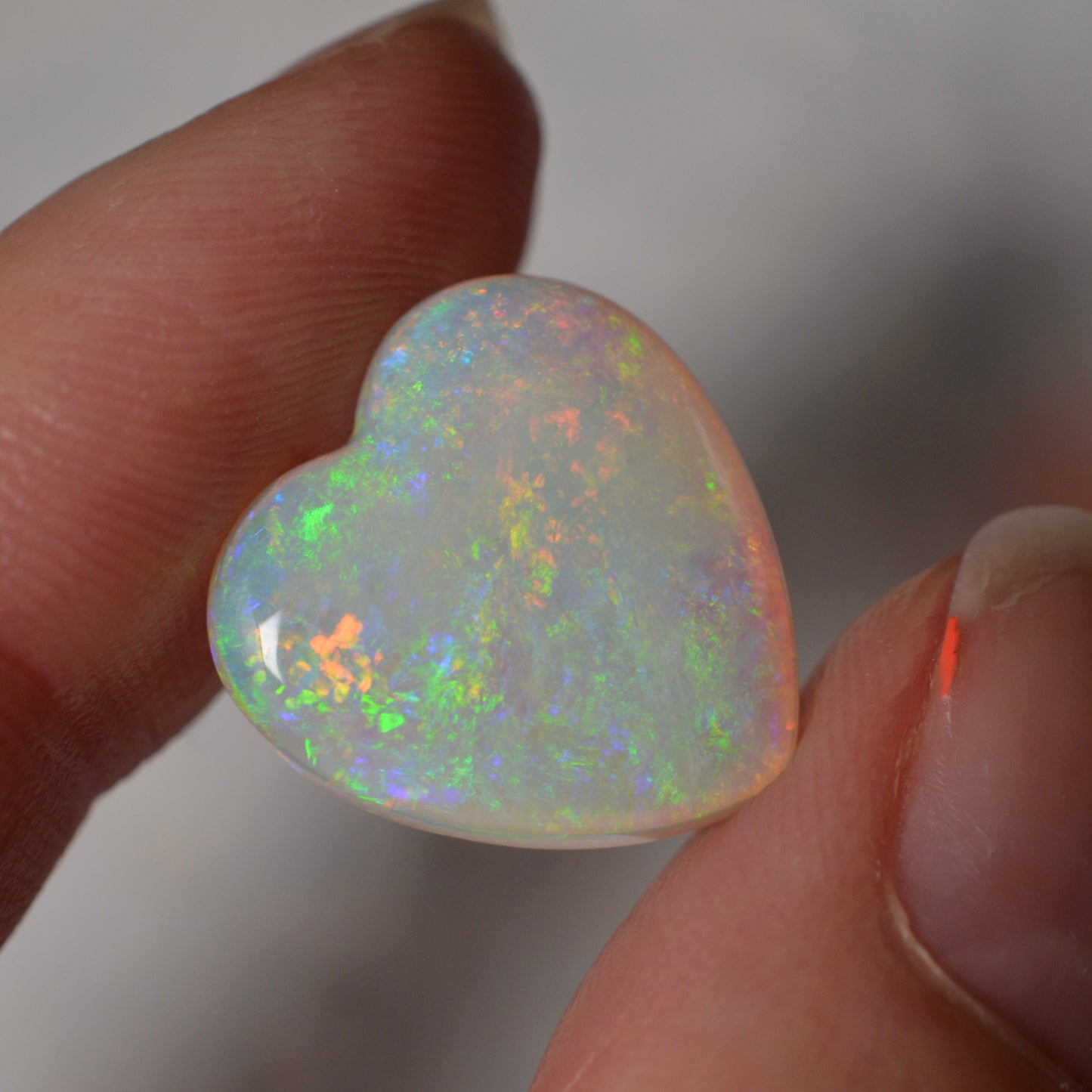 7.24ct Crystal Opal Heart
