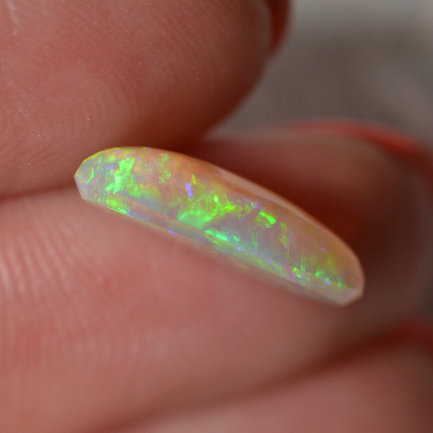 2.11ct Vivid Long Oval