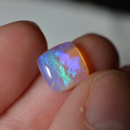 2.00ct Blue/Purple Crystal Cushion