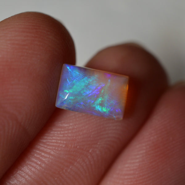 2.15ct Blue Purple Rectangular Crystal