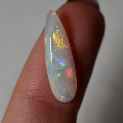 2.57ct Long Crystal Drop