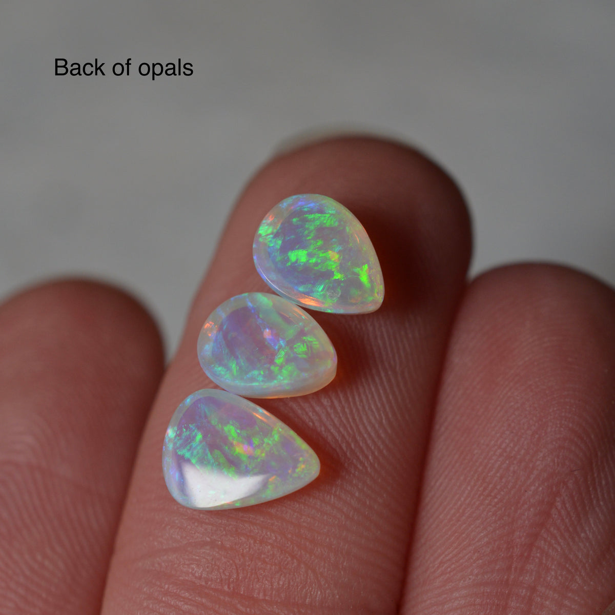2.44ct Tear Drop Set